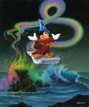 Fantasia Artwork Fantasia Artwork Mickey Making Magic